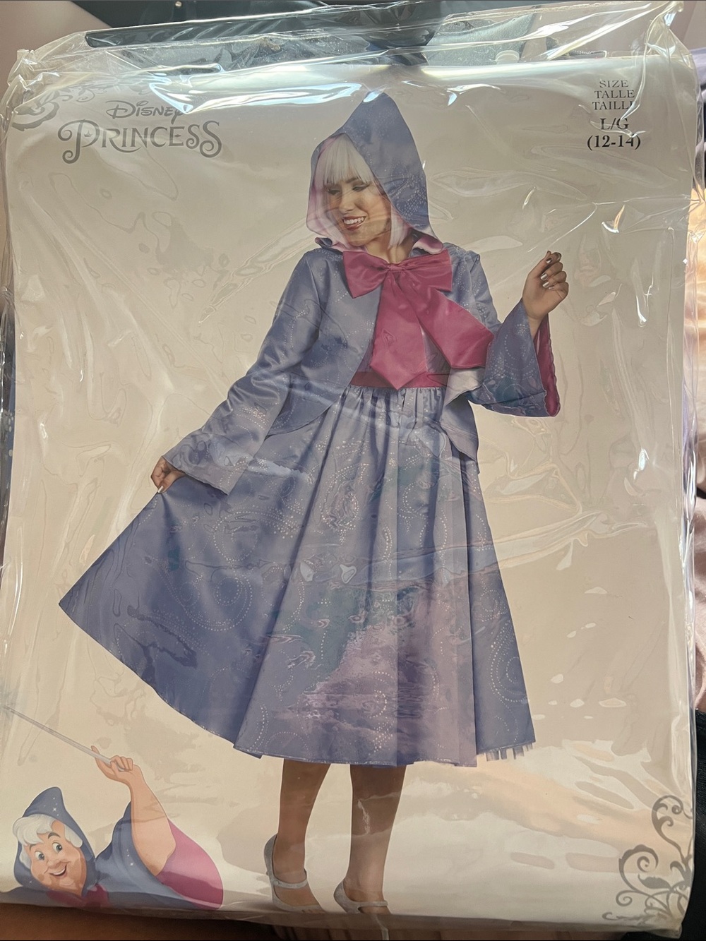 Disney fairy godmother 12/14 NEW